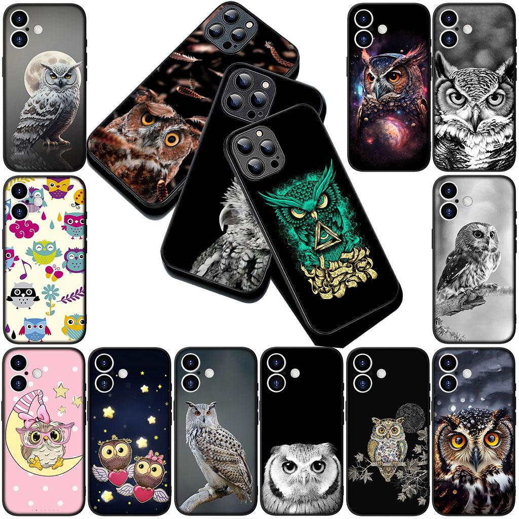 Casing Phone Cover for Xiaomi Redmi Note 12 11 10 A3 Pro 10A 10C 12C Note12 5G 4G Case Bird Owl Animal