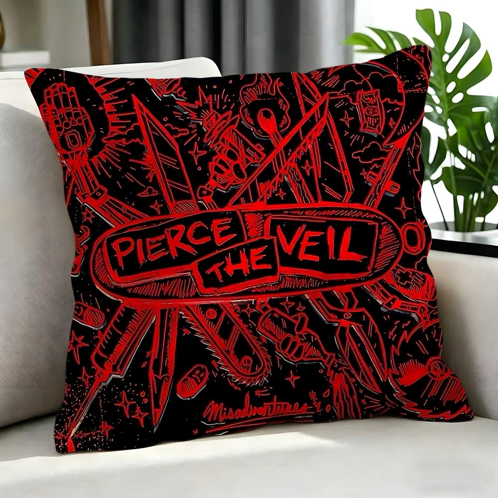 Band PPierce The Veil Cushion Cover Cushion Cover Set Pcs x x x Pillowcase Decorative Sofa Home Decor