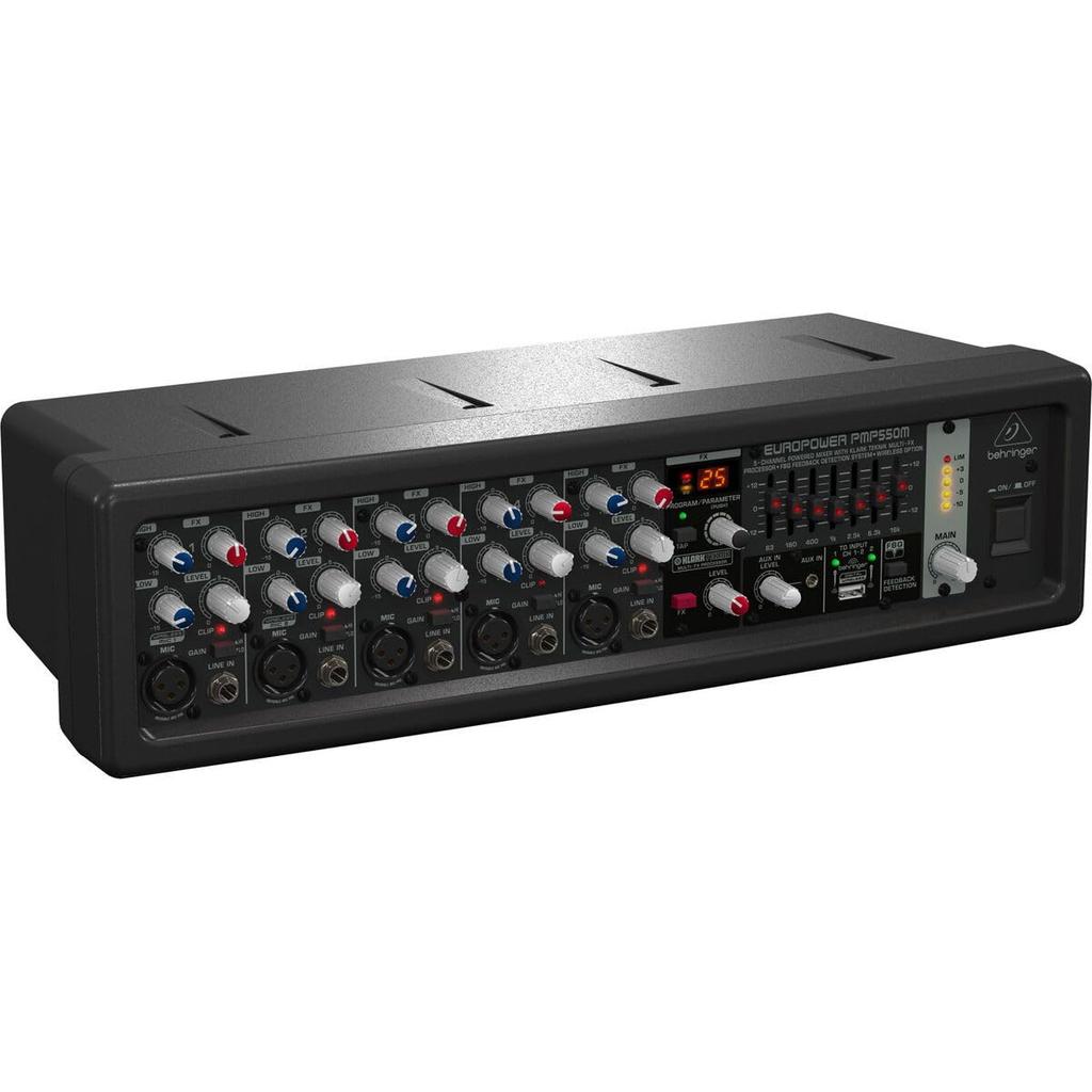 Behringer PMP550M Powered Mixer 500-Watt 5-Channel