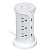 Household High Power Vertical Socket Office Multiple Ports Socket Board Portable Tower Extenders With USB Ports