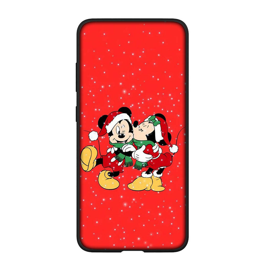 Чехол для Samsung Galaxy S25 S24 S23 iPhone 16 15 Xiaomi Redmi Note 14 13 12 16E 11 Pro Max OPPO Moto Huawei Anime Merry Christmas Mickey Minnie Cover