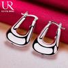 925 Sterling Silver Beautiful Piercing Earrings Fashionable Wedding Jewelry
