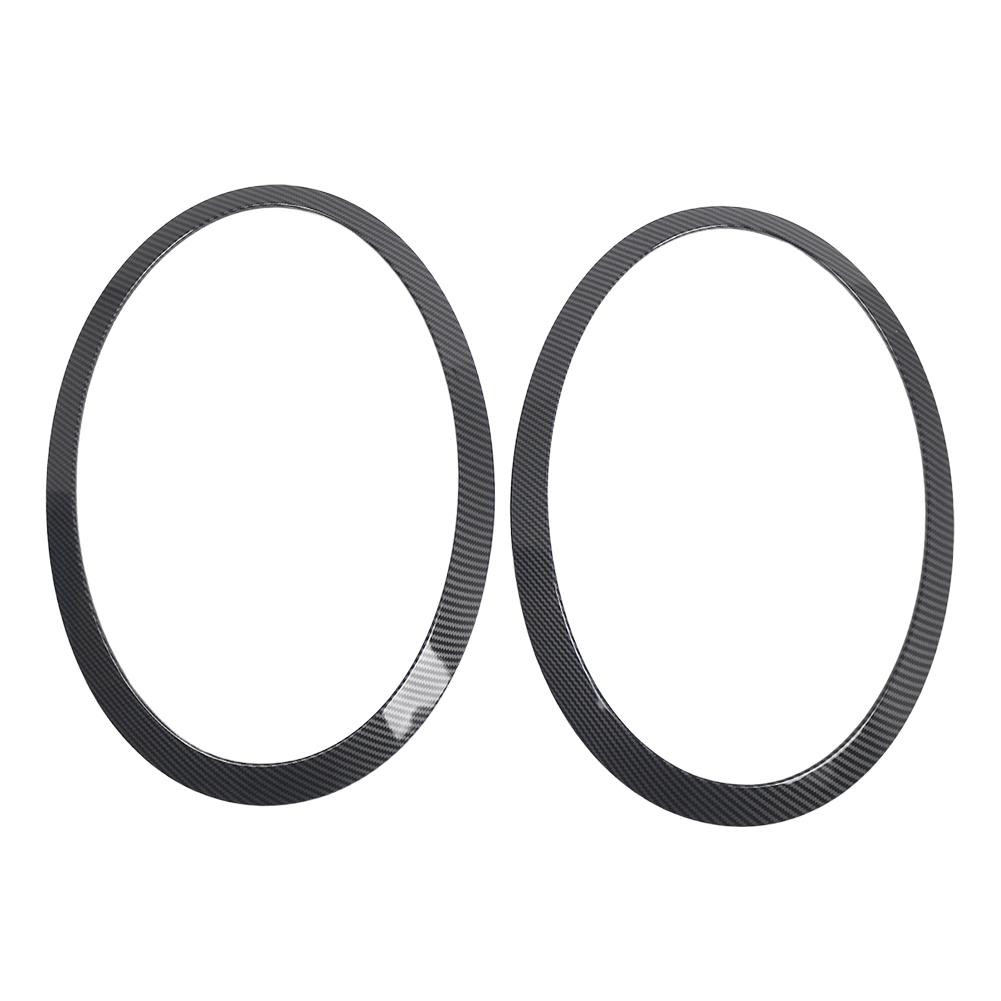 2 шт., ободок для фар, отделка 51712355791 51712355798, отделка передних фар автомобиля, декоративная крышка для MINI F55 F56 F57, аксессуары