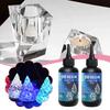 Hard UV Resin Glue Kit Fast Curing Epoxy Resin UV Glue with Mixing Tools for Starter Supplies for Art Craft Jewelry Making DIY