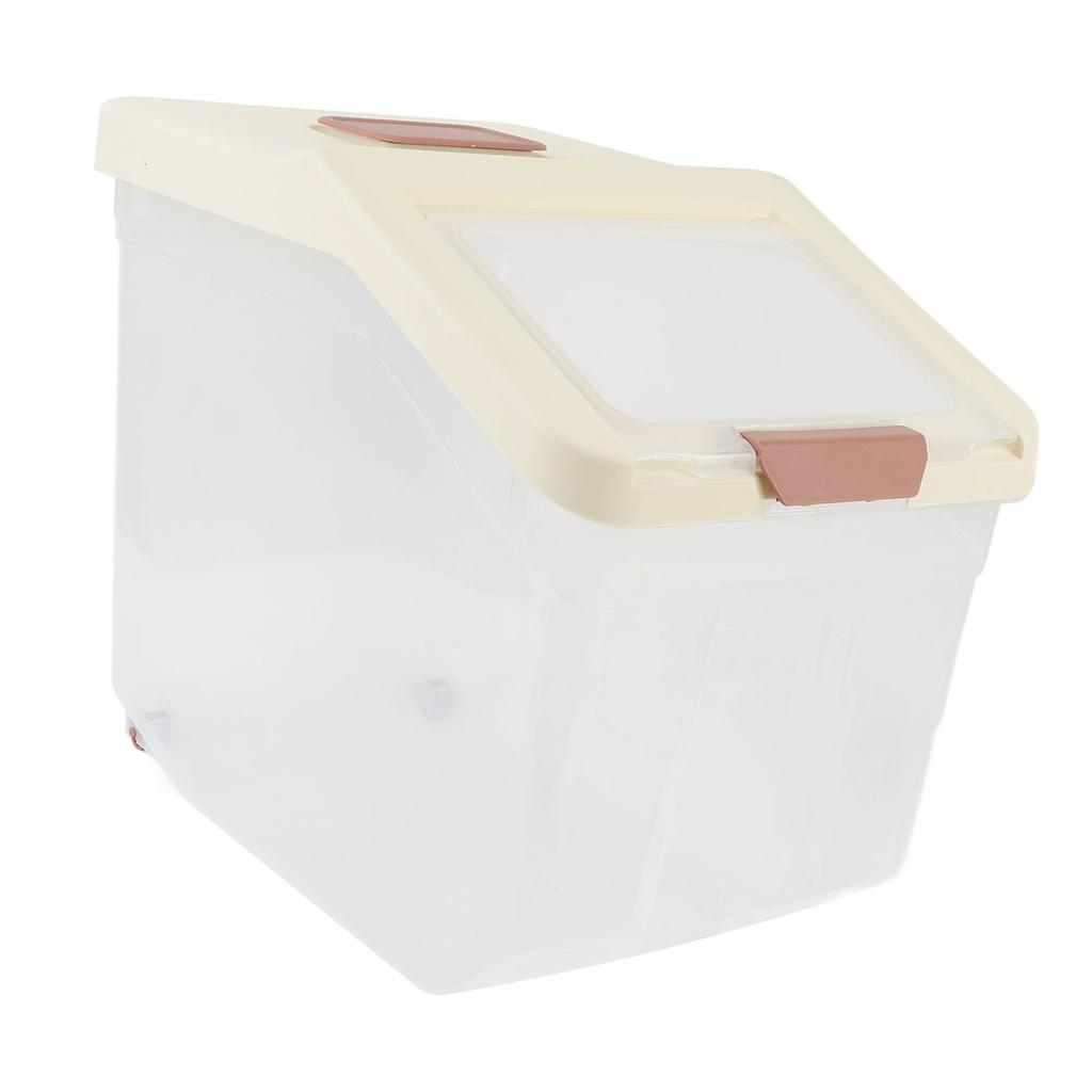 Контейнер для хранения риса Герметичный контейнер для хранения муки Контейнер для хранения хлопьев Сухой пищи для кухни Домашний Влагостойкий