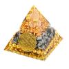 Orgonite Crystal Orgone Pyramid Tower Energy Nature Reiki Healing Chakra 6cm X 6cm (30)