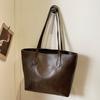 Retro Tote Bag Women'S Fashion Simple Large-Capacity Armpit Bag Casual Commuter Shoulder Bag
