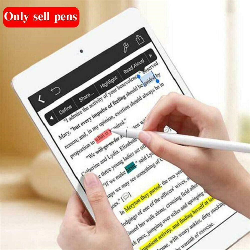 Universal Stylus Pencil With Soft Nib For iPhone iPad Tablets Android/iOS Capacitive Active Touch Screen S Pen Smart Stylus Pens