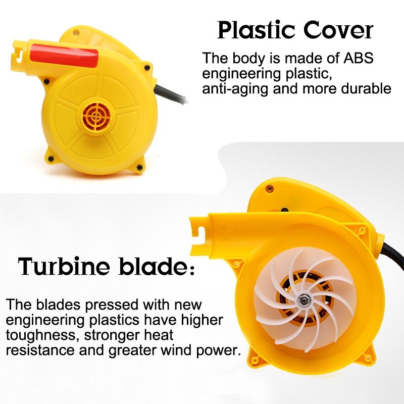 220V Electric Air Blower Lithium Battery Electric Hand Turbo Fan Computer Dust Cleaner Collector Tools Soplador New