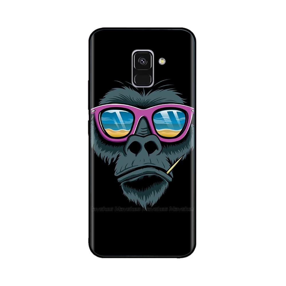 Чехол для Samsung Galaxy A8 2018 Мягкий ТПУ Задняя крышка телефона Для Samsung A8 Plus 2018 A730 Чехол GalaxyA8 A 8 Силиконовый бампер Coque