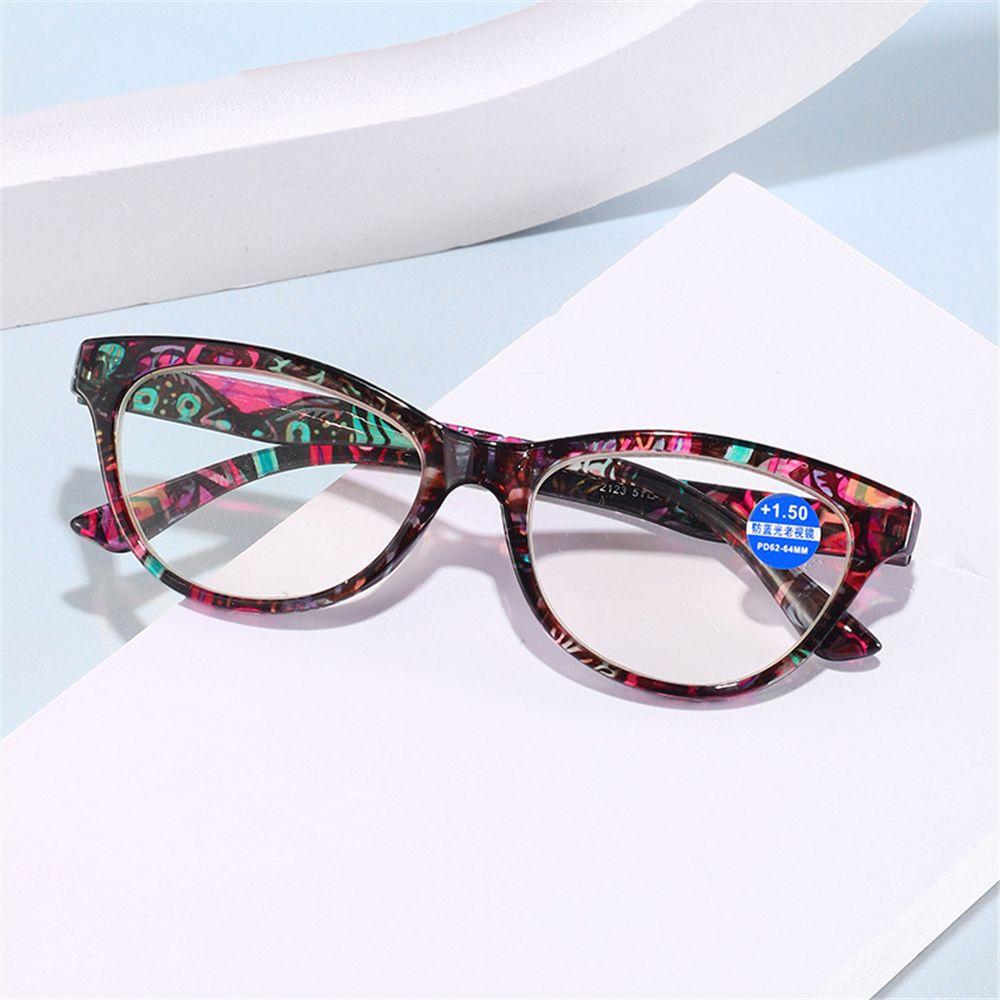 Women Vision Care Ultralight Reading Glasses Anti Blue-ray Presbyopic Eyeglasses Far Sight Eyewear
