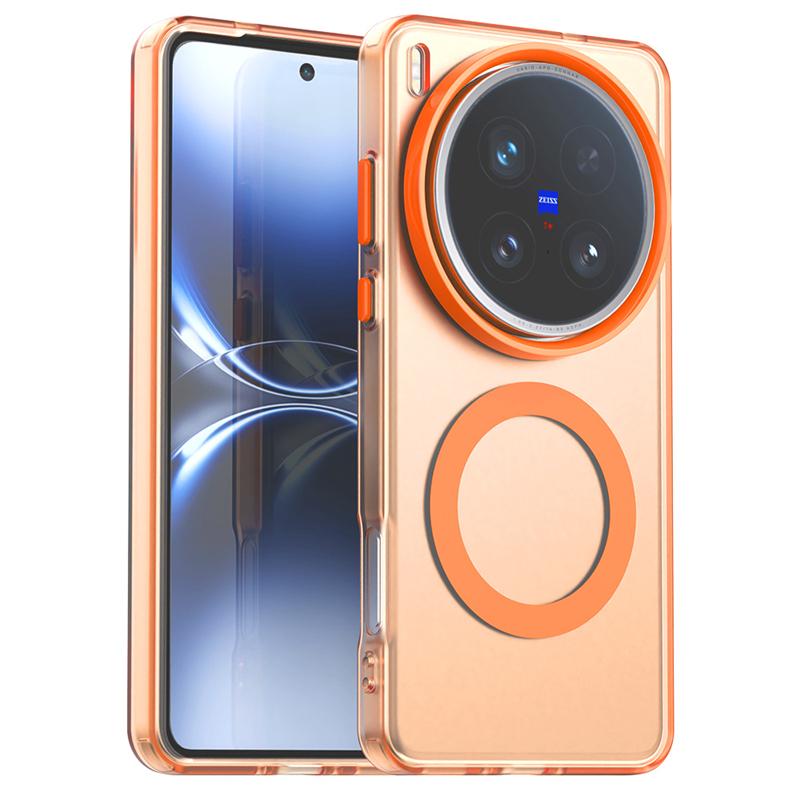 Прозрачный чехол для Vivo X200 Ultra Чехол для Vivo X200 Ultra Магнитная адсорбция Беспроводная зарядка Чехол для Vivo X200 Ultra Чехол