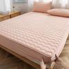2026 New Queen King Quilted Waterproof Mattress Cover with Elastic Twin/Full Size Fitted Sheet Solid Color Bed Covers (No Pillowcase)