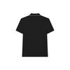 FILA Polo Shirts Men's Jet Black Polo Collar Moderate Straight Fit F11M238105FBK