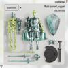Кукла средневекового воина: Многосуставная подвижная DIY-игрушка-украшение и средство для снятия стресса