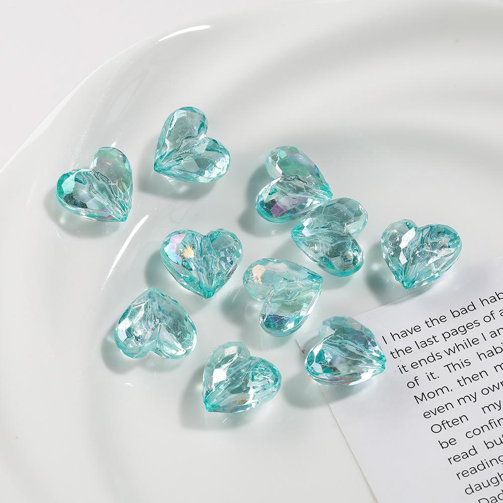 20Pcs Symphony Acrylic Love Crystal Beads DIY Jewelry Accessories