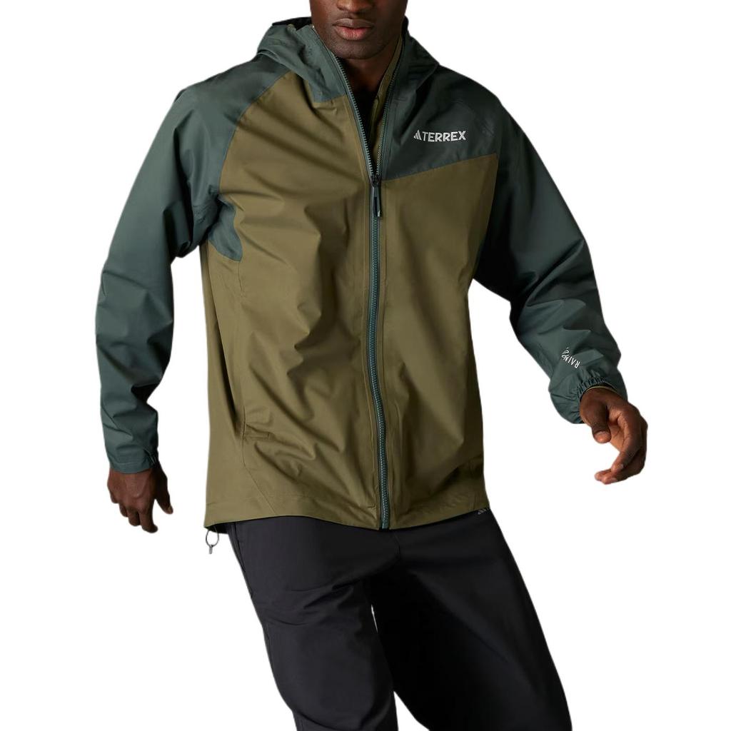 adidas RAIN.RDY Многофункциональная куртка с капюшоном Terrex, двухцветная JD8355