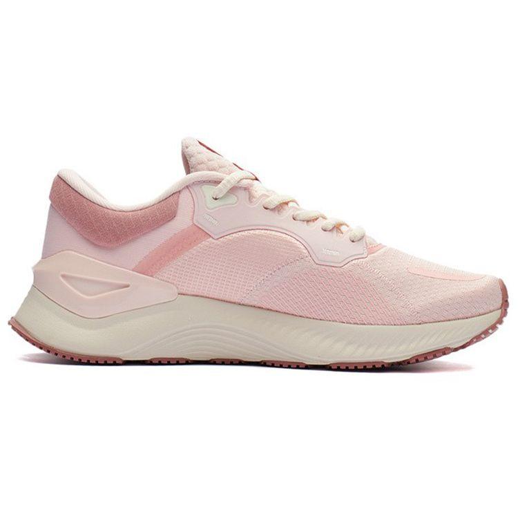 Кроссовки женские Li Ning Yue Ying Element Durable Breathable Low-Top Running Shoes Peach Orange ARHR188-3