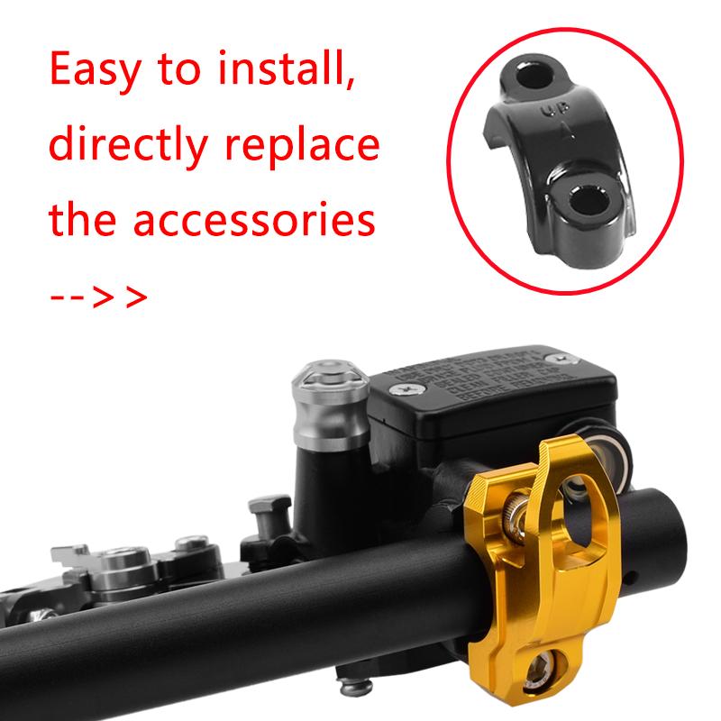 Для Honda ADV 350 ADV350 мотоциклетный держатель главного тормозного цилиндра, зажим, кронштейн, алюминиевые аксессуары с ЧПУ, крючок для сумки, шлем