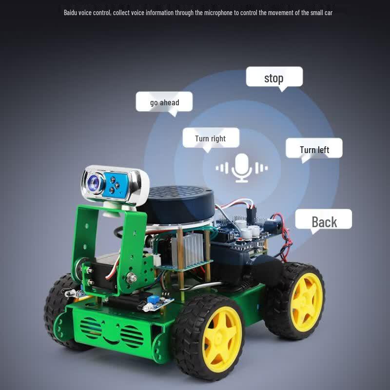 CreateBlock Raspberry Pi 5 AI Vision Умный Автомобильный Комплект