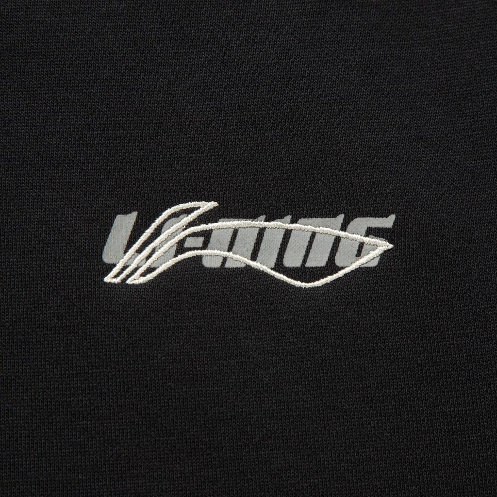 Спортивная коллекция Li Ning с флисовой подкладкой, свободный крой, с логотипом бренда, свитшот с круглым вырезом, унисекс, AWDVC65-11