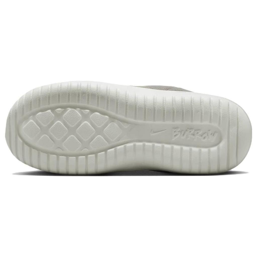 Nike Burrow SE Удобные Повседневные Тапочки Мужские Тапочки Серый Зеленый DC1456-202