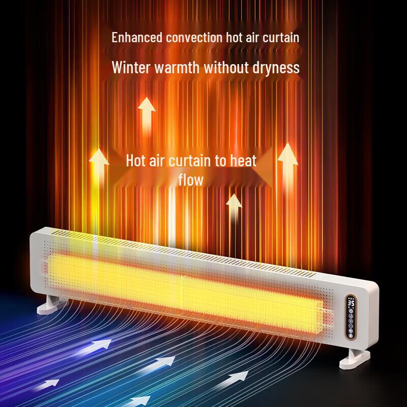 Panasonic Smart Voice Graphene Skirting Electric Heater DS-A215ACW CN plug (adapter included)