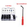 100Pcs Car Plastic Clips Fastener Screws Body Push Retainer Pin Rivet Bumper  Panel Interior Decoration Mixed Auto Accessories