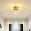 Nordic Modern Dandelion Ceiling Light Crystal Light Romantic Bedroom Dining Room Living Room Firefly Fireworks Lighting(bulb NOT Included)