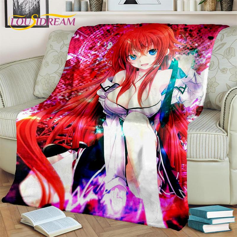 Мультфильм сексуальная девушка средней школы DxD аниме 3D одеяло, мягкое одеяло для дома, спальни, кровати, дивана, пикника, путешествия, одеяло, детское одеяло