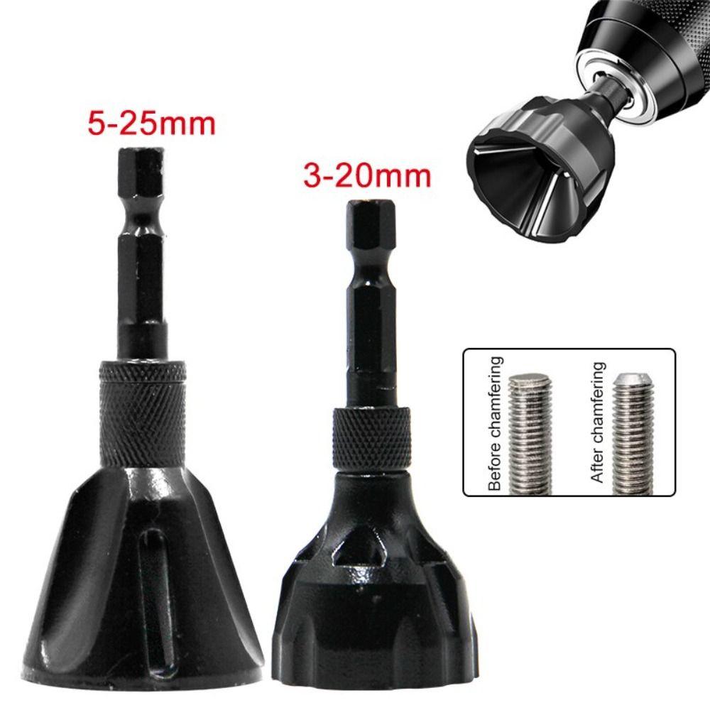 Thread Drill Bit Deburring Circle Deburring External Sturdy Remove Burr  Repair Bolt