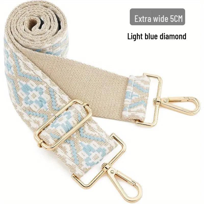 Регулируемый цветной холщовый ремешок для сумки - Широкий, Нескользящий Наплечный Запасной для женских сумок