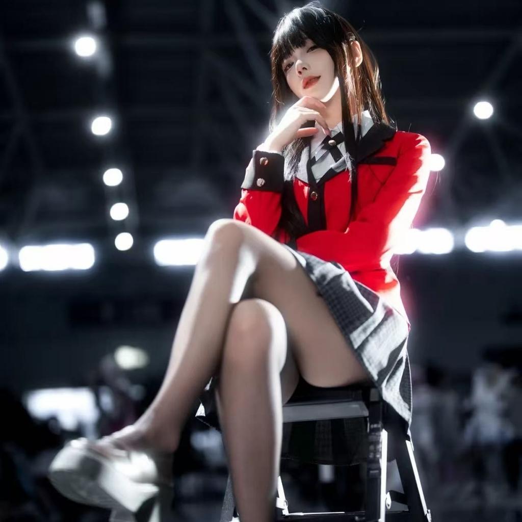 Аниме Kakegurui Jabami Yumeko Косплей Костюм Хэллоуин Саяка Игрок японская школьница JK Униформа Хэллоуин Cos