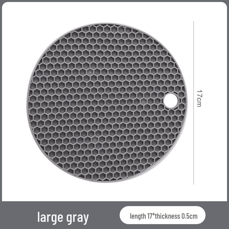 Silicone Heat-Resistant Dining Mat & Pot Holder Coaster