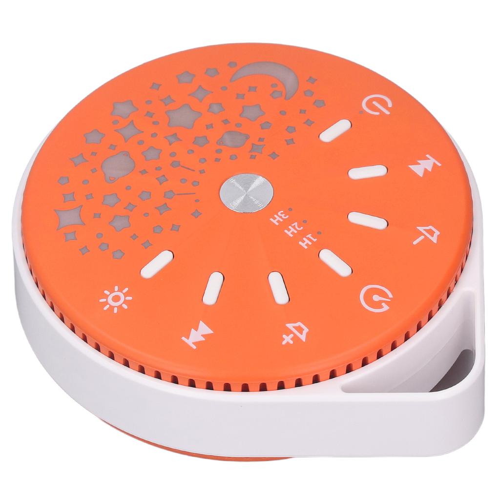 Светодиодная детская звуковая машина с градиентом 7 цветных огней, успокаивающий двухцветный индикатор, звуковое устройство для сна