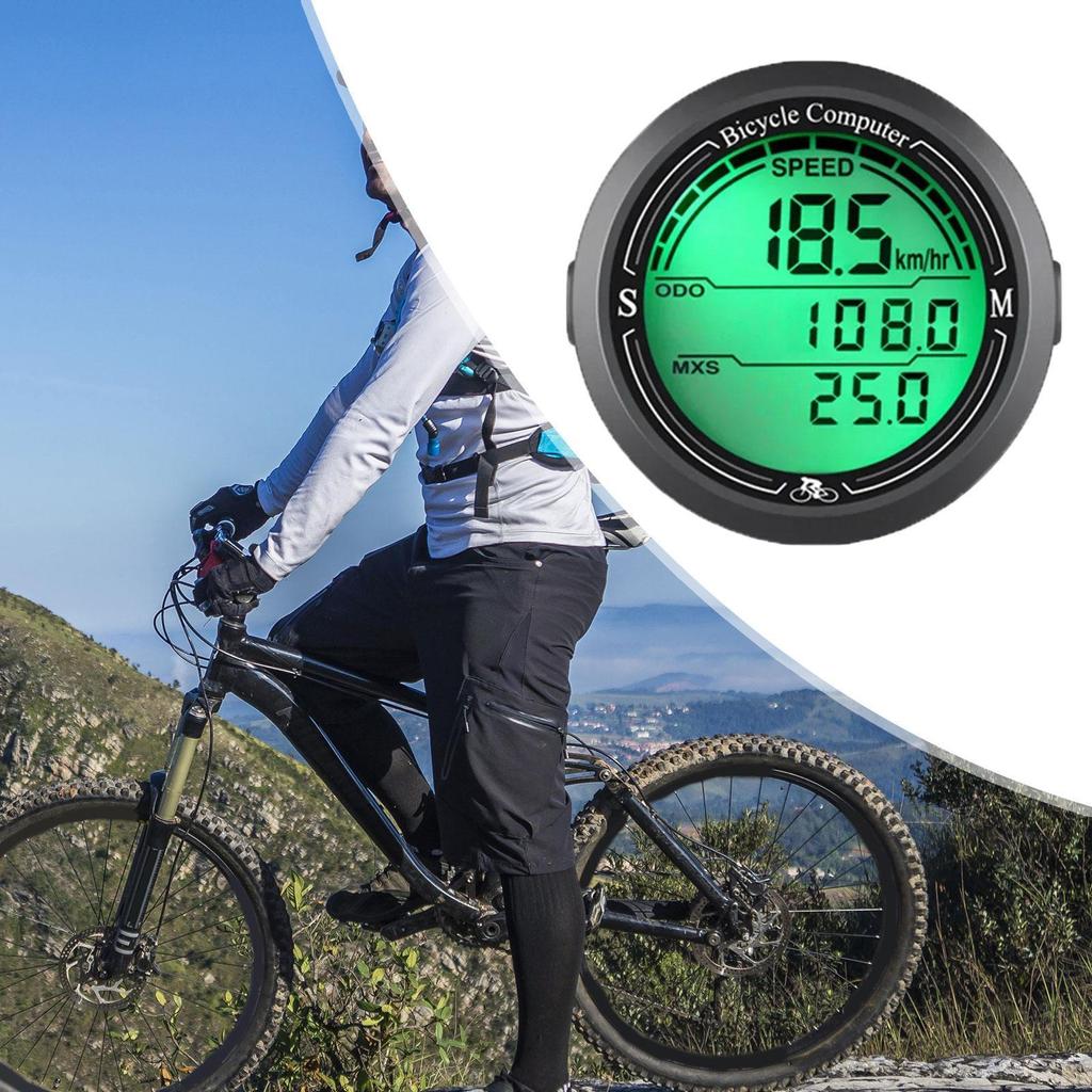 Велосипедный компьютер спидометр профессиональный черный проводной сменные детали высокая производительность IP67 водонепроницаемый