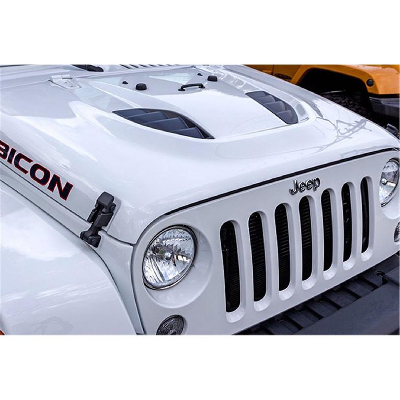 Передний капот автомобиля, вентиляционное отверстие, декоративная крышка, наклейка, накладка для Jeep Wrangler JK 2007-2017, 2/4 двери, экстерьер