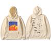 Travis Scott Hitr Sun Hoodie Flame Sun Peripheral Hoodie, Male Female