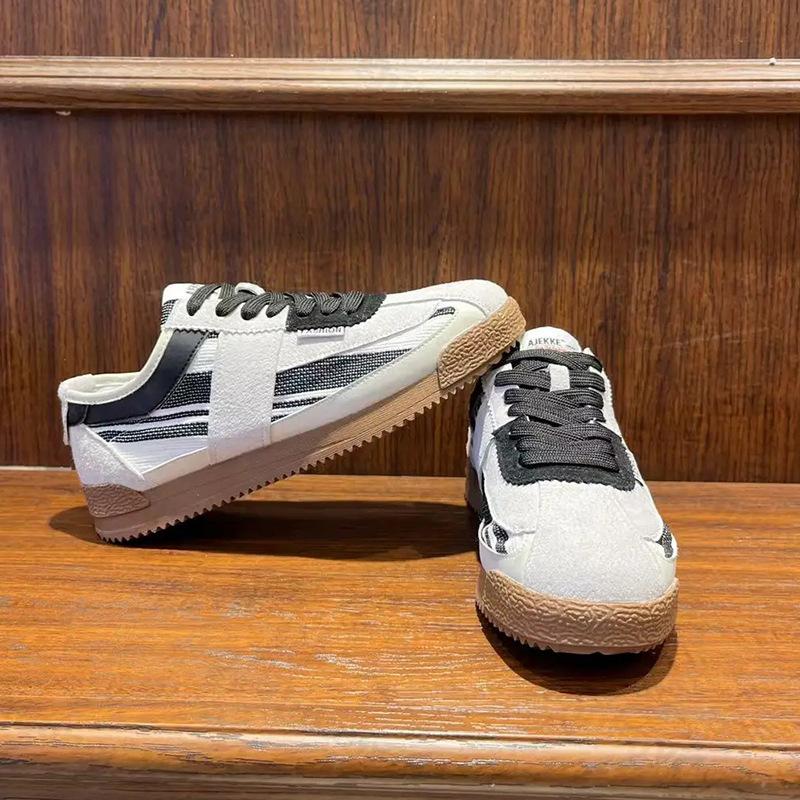 Осенняя мужская повседневная обувь Дышащая Удобная Легкая Обувь для ходьбы Модная Шнуровка Разные Цвета Обувь для спорта на открытом воздухе