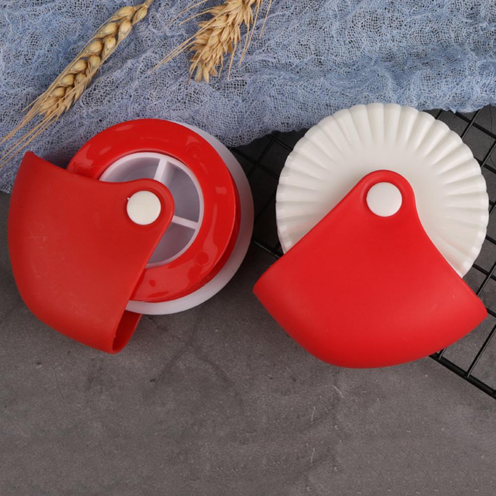 Pastry Wheel Cutter Pie Crust Decorator Pizza Pasta Scalloped Edges Decoration Baking Kitchen Tools
