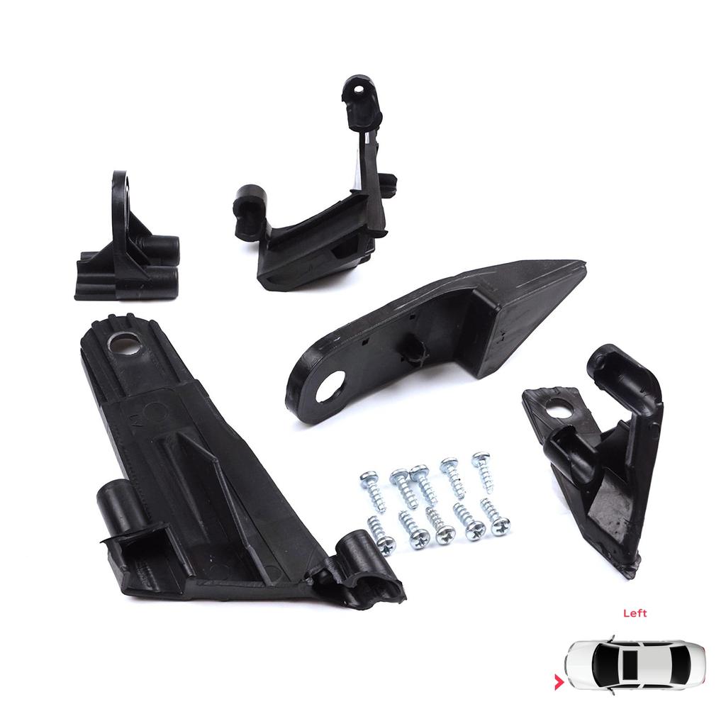 BHL565-1 Комплект кронштейнов для ремонта держателя фары, левая сторона для Dacia Renault Duster MK2 HM 2017-2024 260609367R