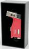 RONSON BREEZE RGL120 RED 2 Jet Jet Lighter with Puncher