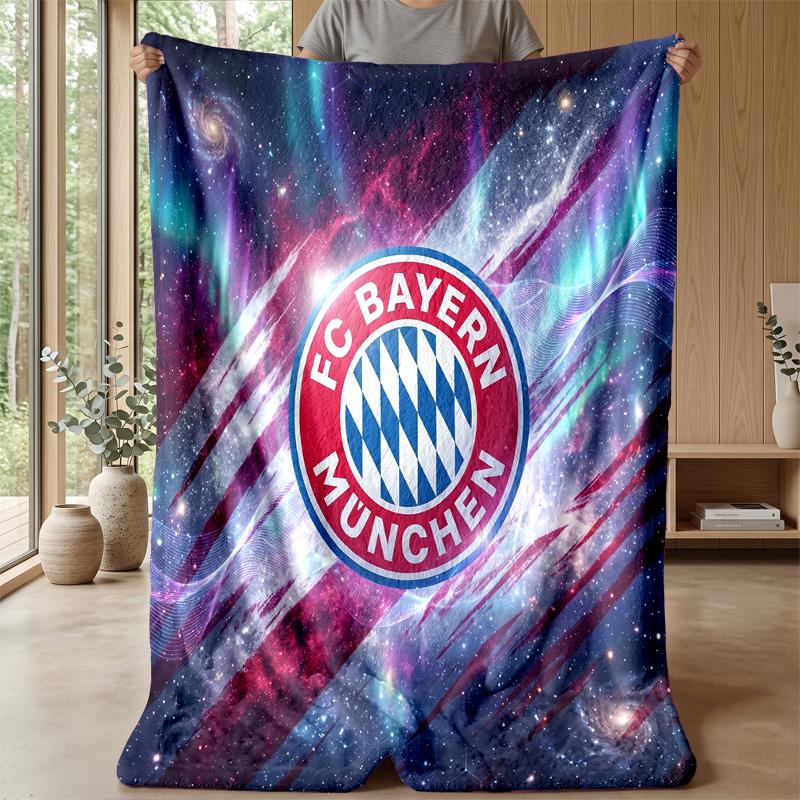 Bayern Munich Theme blanket Soft Flannel Blanket Plush Throw Blanket Cozy Sofa Bed Blanket for Home Decor