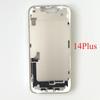 For iPhone 14 Plus Full Housing Middle Frame Bezel With Volume Power Flex Cable Side Button Chassis Repair Parts
