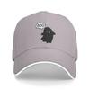 Black Ghost Of Disapproval Baseball Cap  Hunting Camping Sunscreen Hip Hop Hats Women Men Fashion Design Snapback Cap