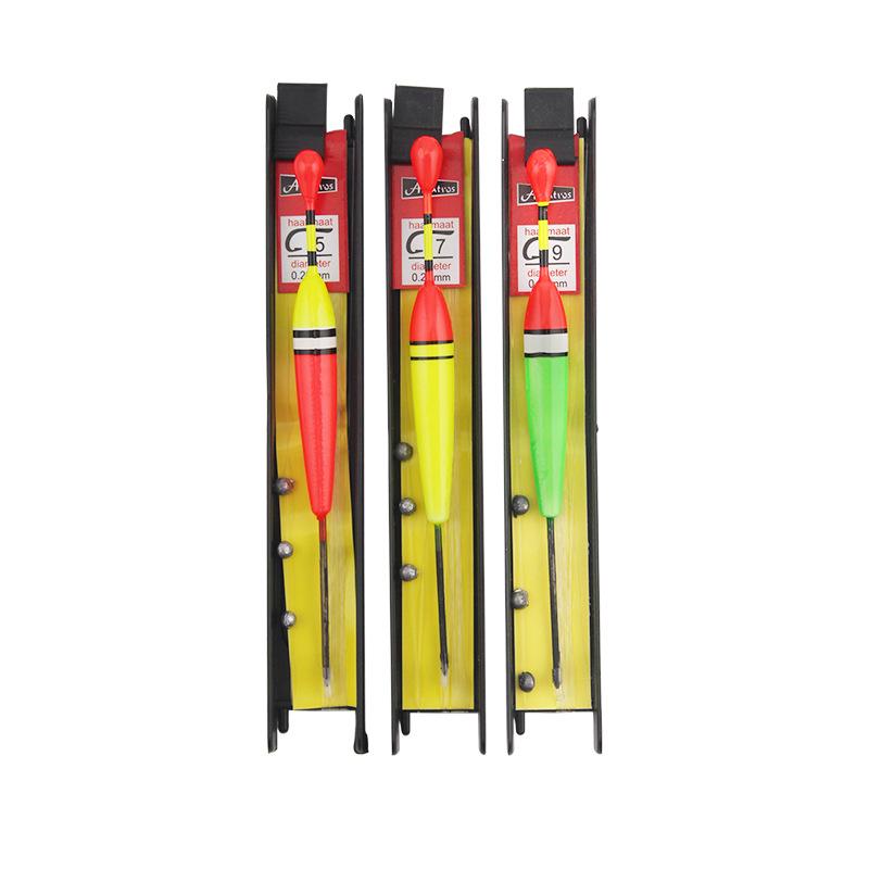 Набор рыболовных снастей: Семизвездочные и пузатые поплавки, грузила, леска, крючки, готовые наборы лески