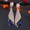 Fashion Statement Ear 4 Colors Water Drop Earrings Charm Women Jewelry Gift