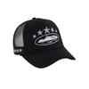 Pentagram baseball cap sponge mesh breathable mesh adjustable truck driver cap