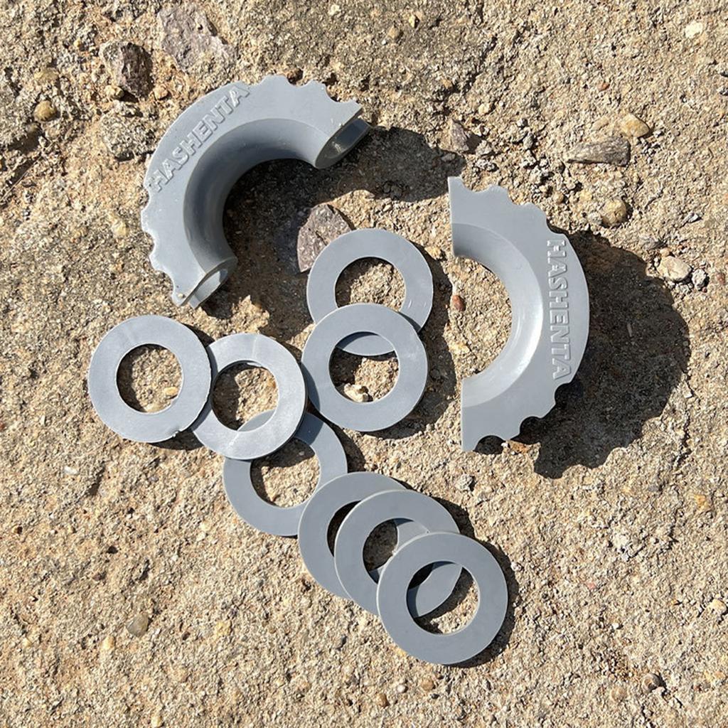D-ring Shackle Isolator with Washers for 3/4 Inch Towing Shackles To Protect Your Bow Shackle Hackles Bumper Accessories