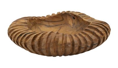 Поднос из тика Geris Cm Ø 29X7